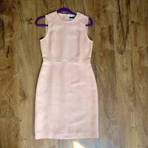 LIDA BADAY Vintage Linen Dress with Silk Lining
